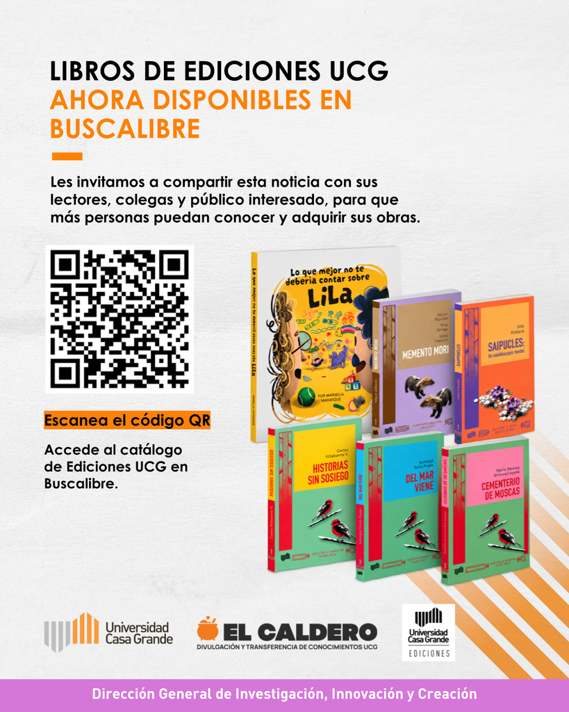 Ucg Libros de Ediciones UCG ahora en BUSCALIBRE - Noticias | Universidad ...